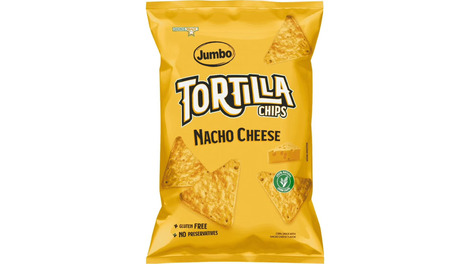 Jumbo Tortilla Chips Nacho Cheese 100g
